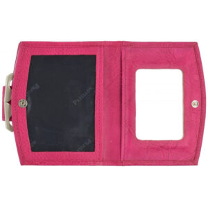 Women’s Leather Wallet with Mirror, 24-33