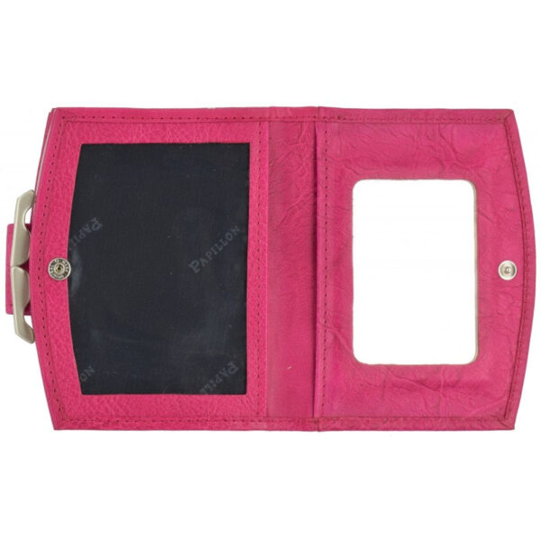 Women’s Leather Wallet with Mirror, 24-33