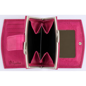 Women’s Leather Wallet with Mirror, 24-33