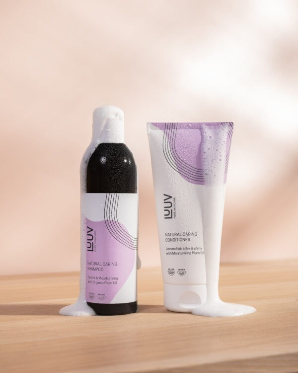 Natural Nourishing Conditioner with Plum Oil, 200 ml