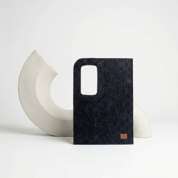 Nord Tote Bag – Black, Recycled Felt