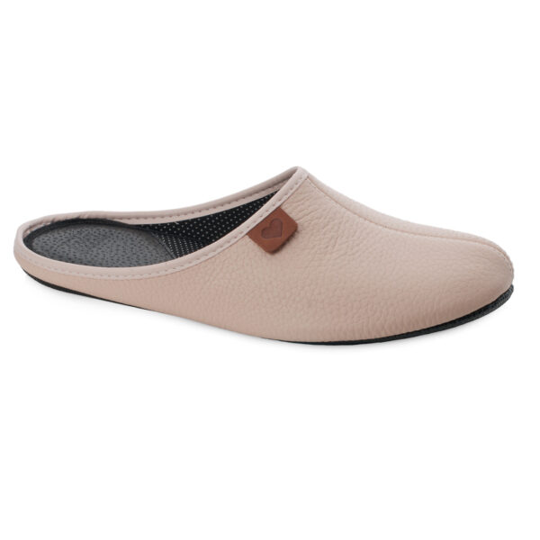 Sänna Women’s Leather Slippers – Beige