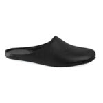 Sänna Men’s Leather Slippers – Black