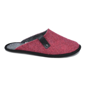 Navi Women’s Recycled Felt Slippers – Red