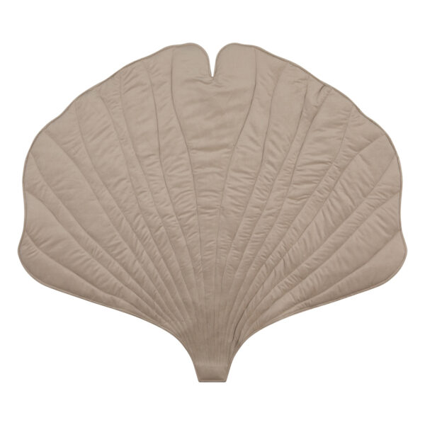 Ginkgo Leaf Playmat – Cream Velvet