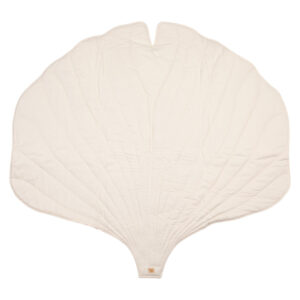 Ginkgo Leaf Playmat – Cream Velvet
