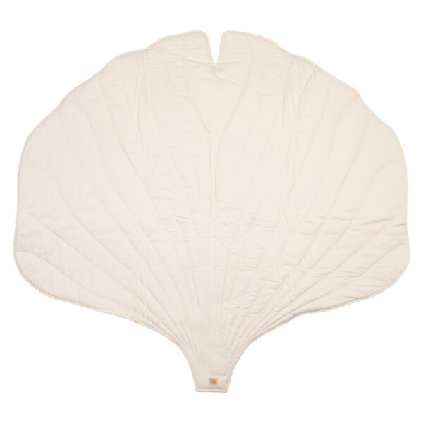Ginkgo Leaf Playmat – Cream Velvet