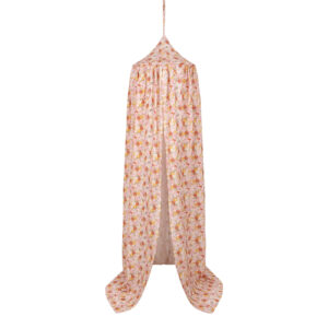 Organic Cotton Bed Canopy – Spring Garden