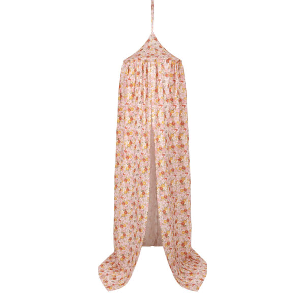 Organic Cotton Bed Canopy – Spring Garden