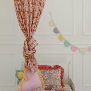 Organic Cotton Bed Canopy – Spring Garden