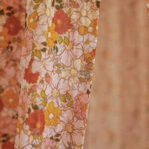 Organic Cotton Bed Canopy – Spring Garden