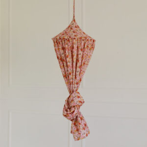 Organic Cotton Bed Canopy – Spring Garden