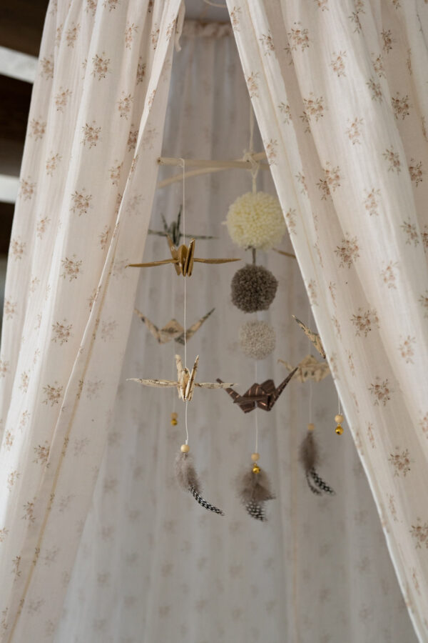 Origami Nursery Mobile – Gold Dust