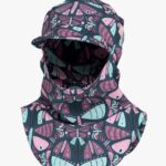 Peaked Spring-Fall Balaclava For Kids BENT - Butterlies