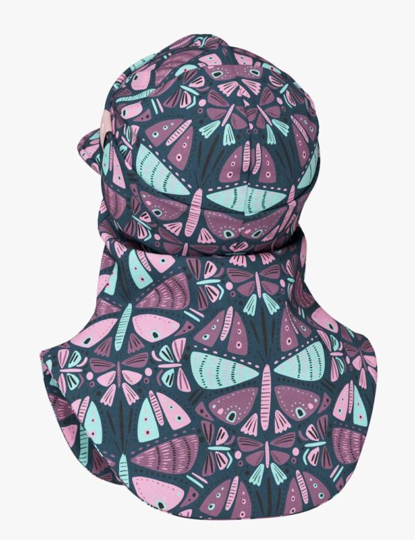 Peaked Spring-Fall Balaclava For Kids BENT – Butterlies