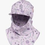 Peaked Spring-Fall Balaclava For Kids BENT - Sunny Petals