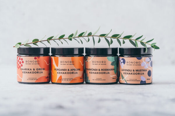 “Piece of Heaven” Gift Box – 4 Natural Body Scrubs
