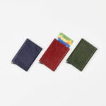 RFID Card Holder No. 40 in Leather & Aluminium