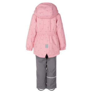 Pink and Gray Reflective Spring/Autumn Set
