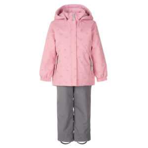 Pink and Gray Reflective Spring/Autumn Set