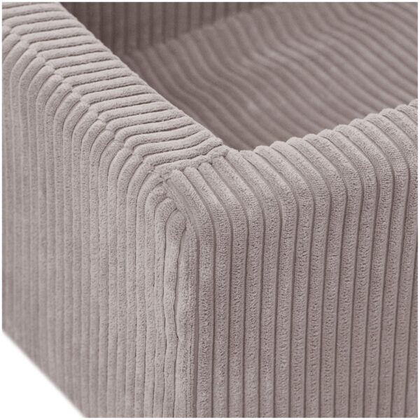 CUBIE Mini 2-in-1 Corduroy Kids’ Armchair – Beige