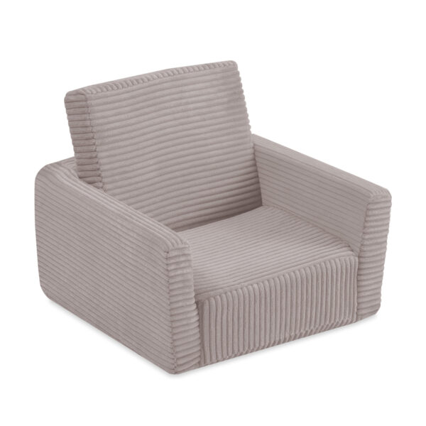 CUBIE Mini 2-in-1 Corduroy Kids’ Armchair – Beige