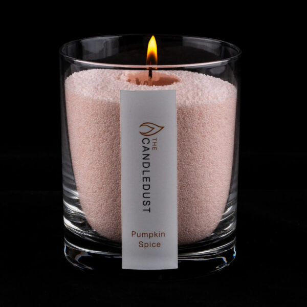 Pumpkin Spice Scented Candle in Glass, 160g