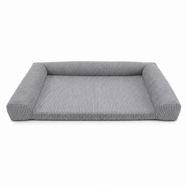 Carré Memory Foam Dog Mattress – Cloud Grey, XL