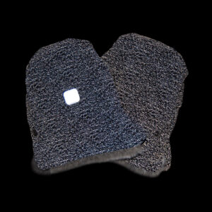Reflective Stroller Mittens – White