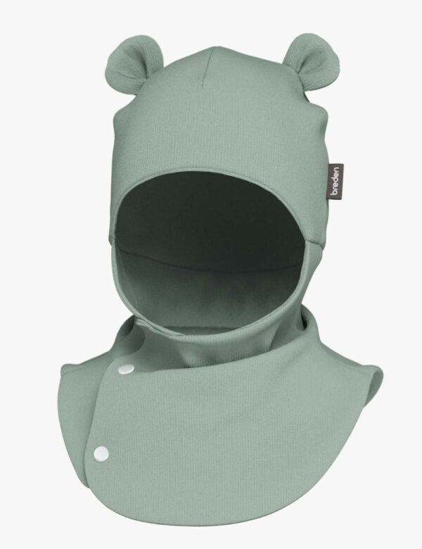 Ribbed Cotton Baby Balaclava GEMMA