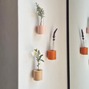 Ribble Wall Vase – Yellow