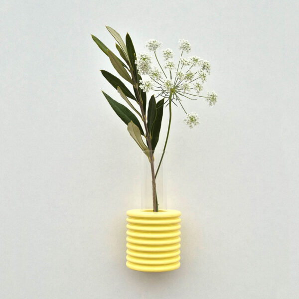 Ribble Wall Vase – Yellow