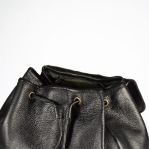 Handmade Leather Backpack 95-38 – Black