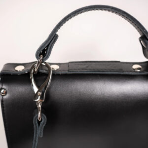 Small Briefcase Handbag – Black