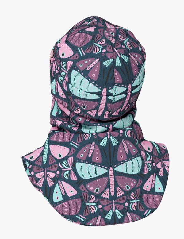 Spring-Fall Kids Balaclava BREDEN – Butterflies