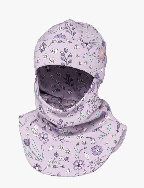 Spring-Fall Kids Balaclava BREDEN – Sunny Petals