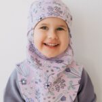Spring-Fall Kids Balaclava BREDEN - Sunny Petals