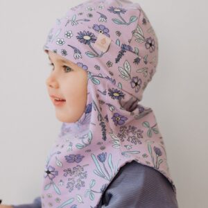 Spring-Fall Kids Balaclava BREDEN – Sunny Petals