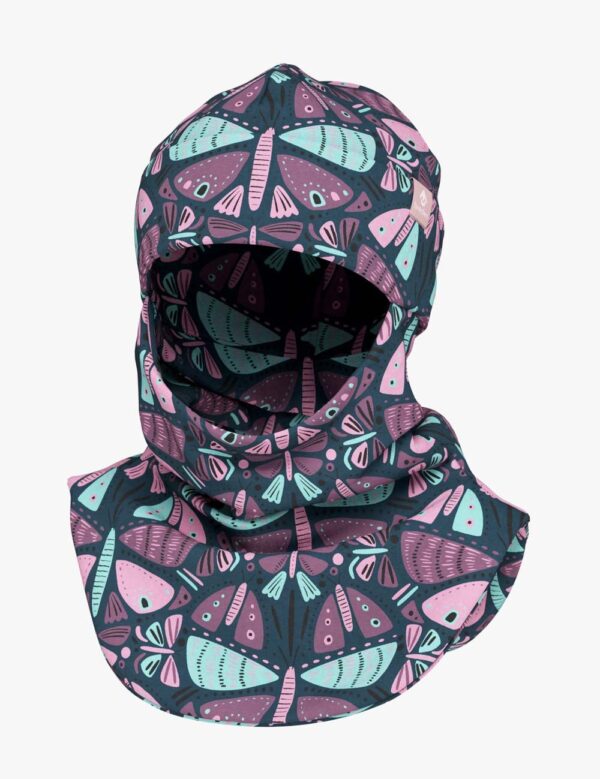 Spring-Fall Kids Balaclava BREDEN – Butterflies
