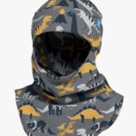 Spring-Fall Kids Balaclava BREDEN - Dinosaurs