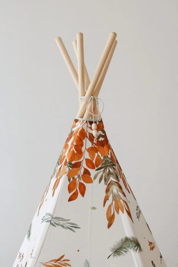 Cotton Teepee Tent – Forest Friends, 170 cm