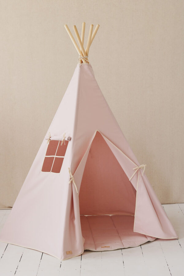 Cotton Teepee Tent – Pink, 170 cm