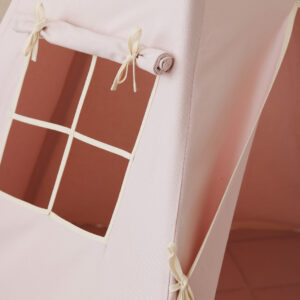 Cotton Teepee Tent – Pink, 170 cm