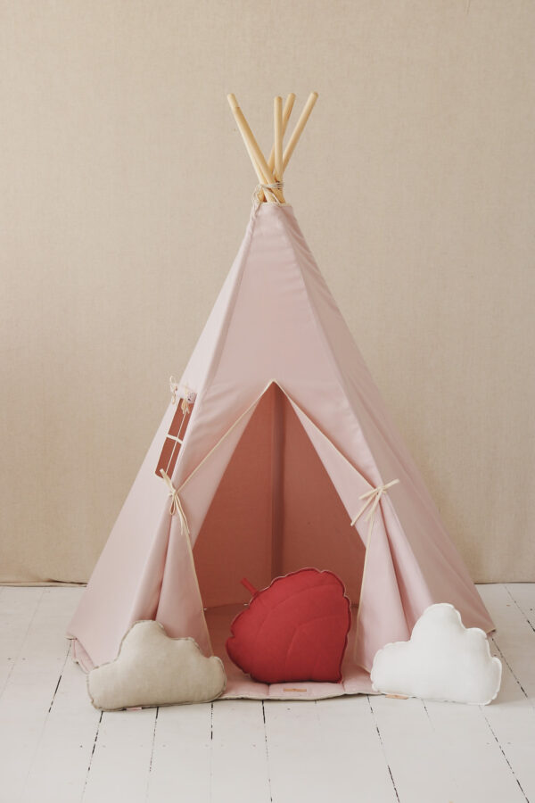 Cotton Teepee Tent – Pink, 170 cm