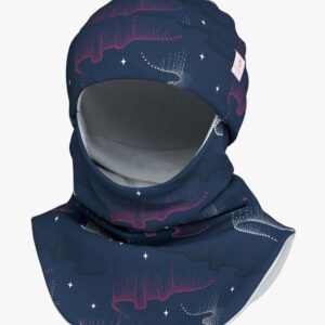 Thermal Fleece Balaclava For Kids FRODE - Northern Lights