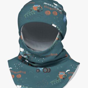 Thermal Fleece Balaclava For Kids FRODE - Tractors