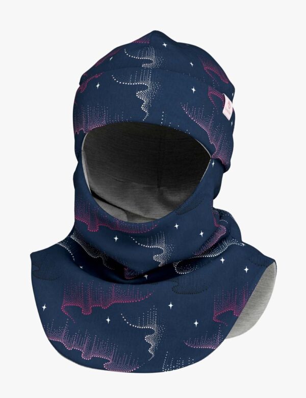 Thermal Merino Balaclava For Kids CLAVAN – Northern Lights