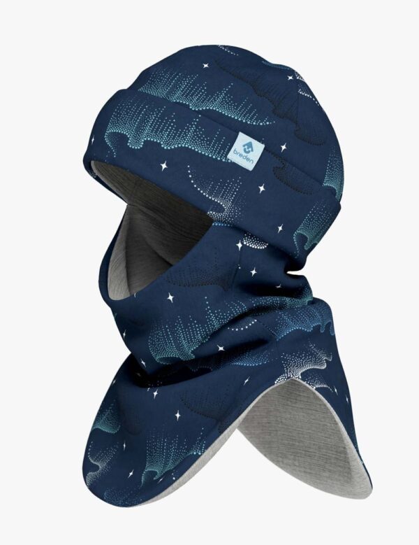 Thermal Merino Balaclava For Kids CLAVAN – Northern Lights