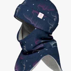 Thermal Merino Balaclava For Kids CLAVAN – Northern Lights