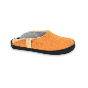 TOKU Brussels Lambswool Felt Slippers – Turmeric